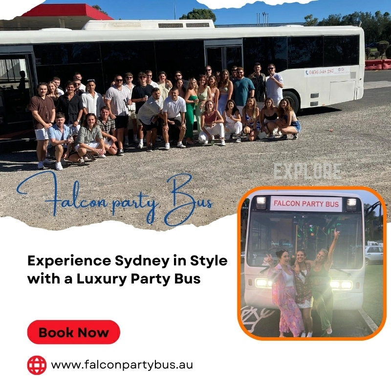 Experience Sydney in Style with a Luxury Party Bus 1 Experience Sydney in Style with a Luxury Party Bus , Luxury Party Bus