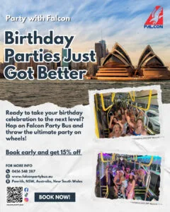 Birthday Party Bus Sydney 2 Party bus Sydney ,
Party bus hire Sydney ,
Birthday night , Hens night